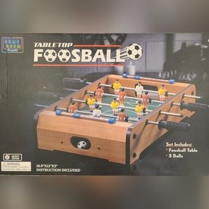 New Tabletop Foosball Table